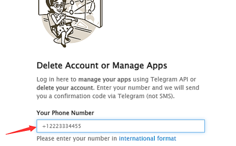 telegram 电报开发者API_ID 和 API_HASH 申请教程